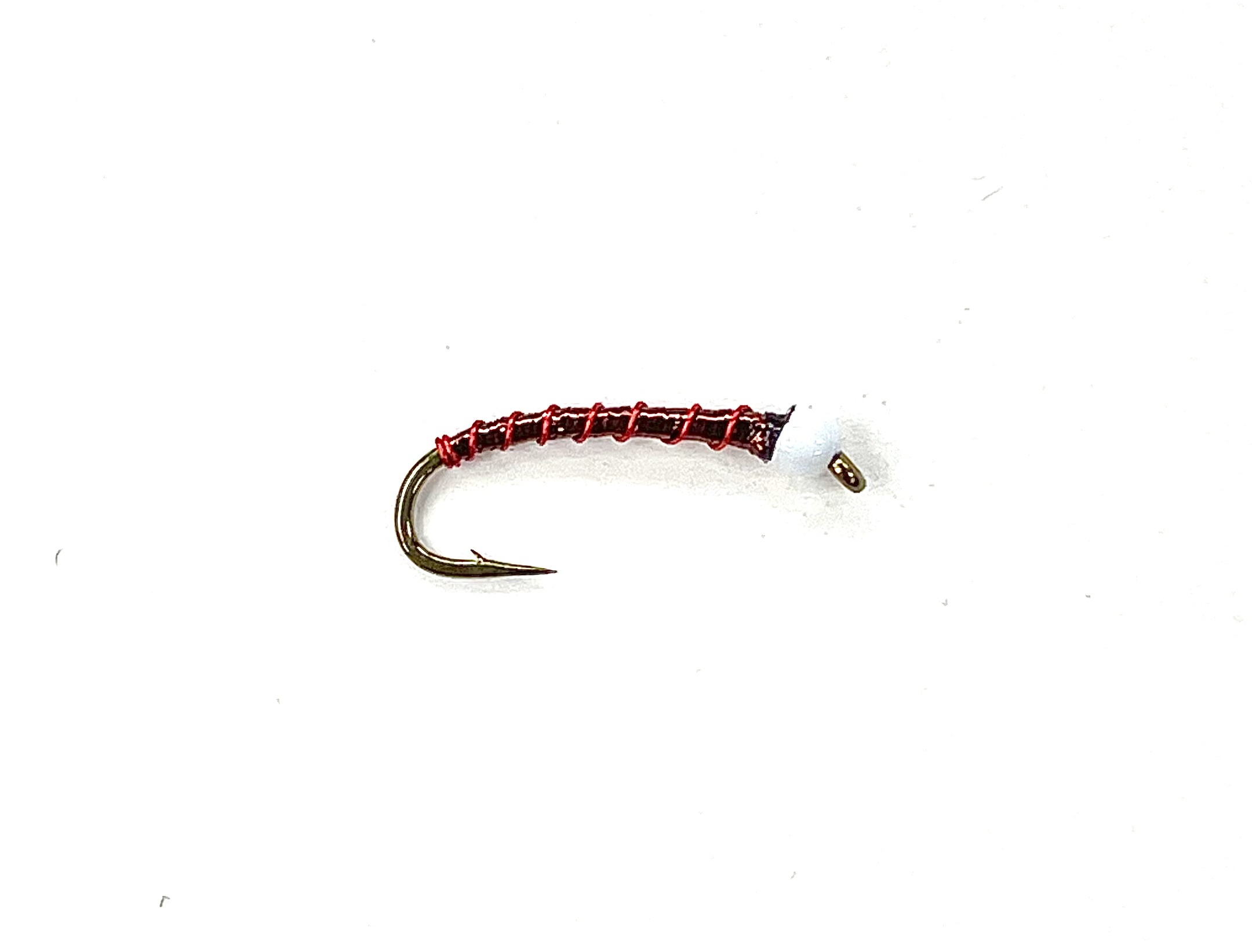 FAD BC Chironomid Bomber - Brown/Red - Size 14